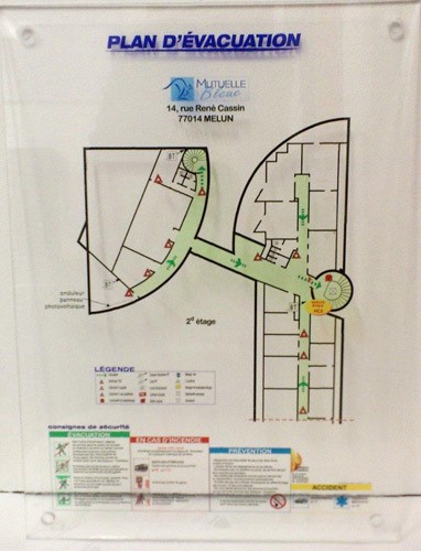 plan dévacuation montragis